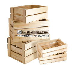 Wooden Crates & Boxes