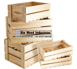 Wooden Crates & Boxes