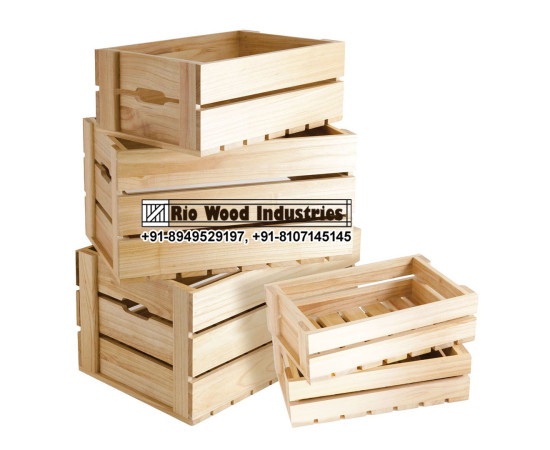 Wooden Crates & Boxes